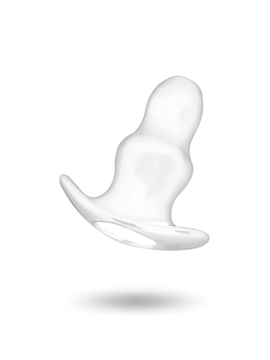 Addicted Toys - Dilatador Anal Mediano 9.5 cm - Transparente