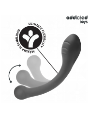 Addicted Toys - Estimulador Anal Doble Silicona 18 cm