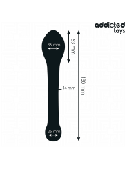 Addicted Toys - Estimulador Anal Doble Silicona 18 cm