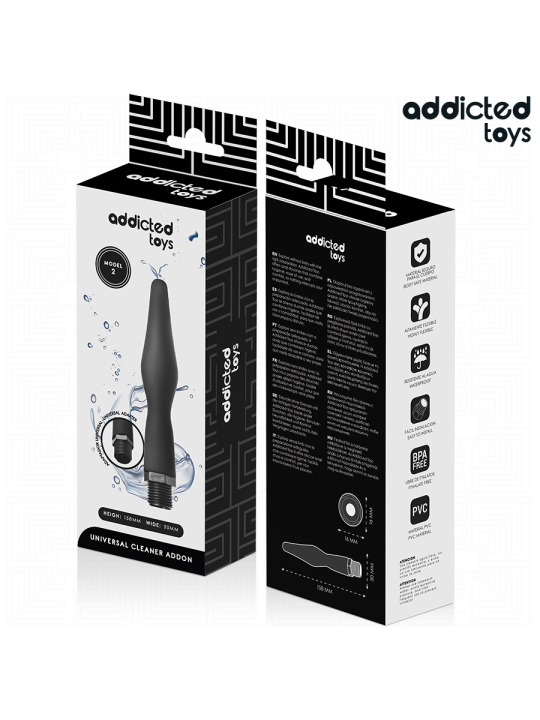 Addicted Toys - Limpiador Anal con Adaptador Universal Modelo 2