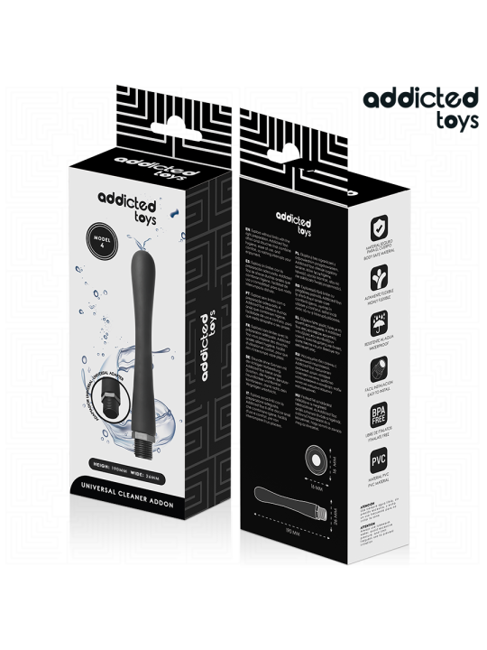 Addicted Toys - Limpiador Anal con Adaptador Universal Modelo 4