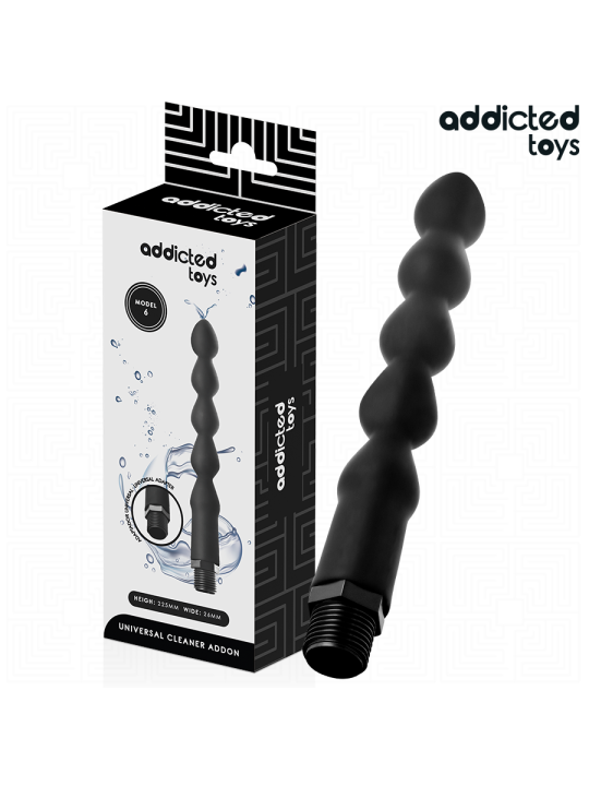 Addicted Toys - Limpiador Anal con Adaptador Universal Modelo 6
