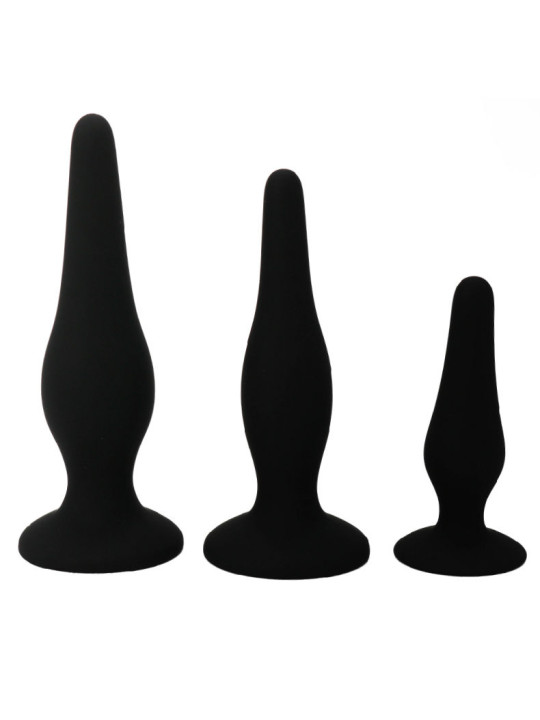Pretty Love - Kit Iniciacion Anal Plugs Silicona