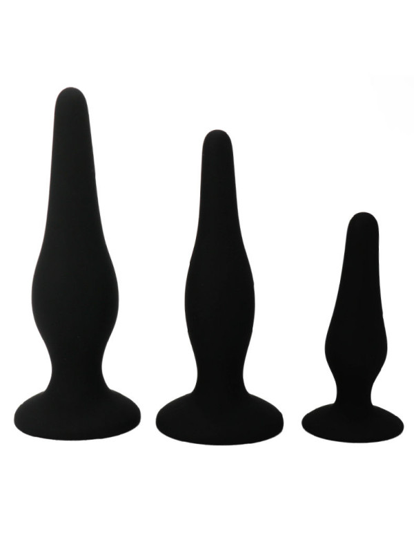 Pretty Love - Kit Iniciacion Anal Plugs Silicona