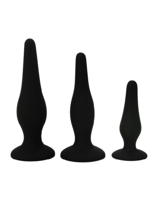 Pretty Love - Kit Iniciacion Anal Plugs Silicona