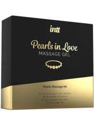Intt Massage & Oral Sex - Pearls In Love con Collar de Perlas y Gel de Silicona