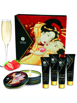 Shunga - Kit Secret Geisha Fresas y Cava