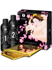 Shunga - Gel de Masaje Erótico Cuerpo a Cuerpo Oriental Fresas y Cava