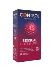 Control - Sensual Dots & Lines Puntos y Estrias 12 uds