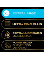 Durex - Conexión Total XL Ultra Fino Plus sin Látex