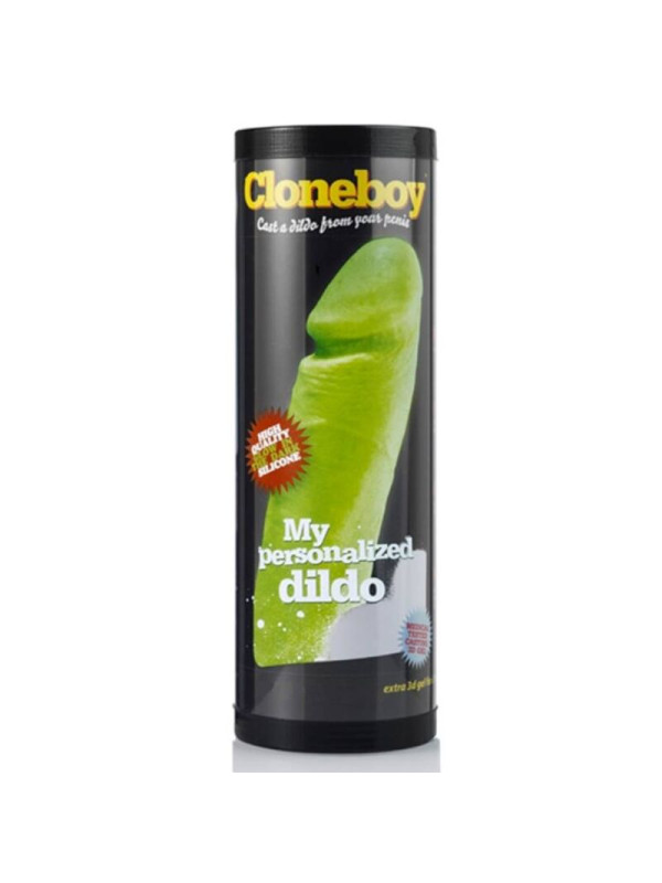 Bote del kit Cloneboy My Personalized Dildo con silicona que brilla en la oscuridad para clonar el pene
