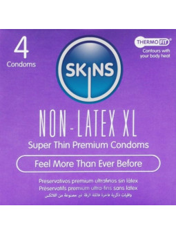 Skins - Preservativos sin Latex XL pack 4