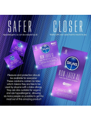 Skins - Preservativos sin Latex XL pack 4