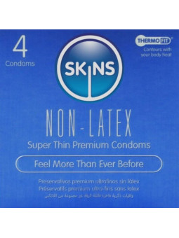 Skins - Preservativos sin Latex pack 4