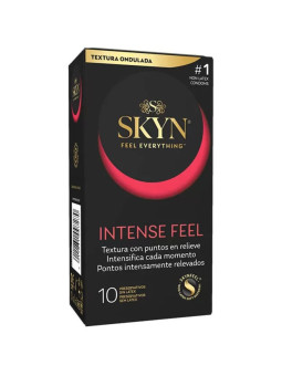 SKYN - Preservativo Intense Feel Textura con Diseño Ondulado 10 Unidades