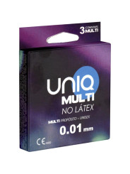 Uniq - Multi Preservativos sin Latex 3 Unidades