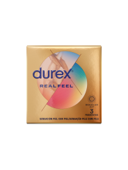 Durex - Real Feel Preservativos 3 Unidades