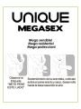 Uniq - Megasex Preservativos Sensitivos con Liguero sin Latex 3 Unidades