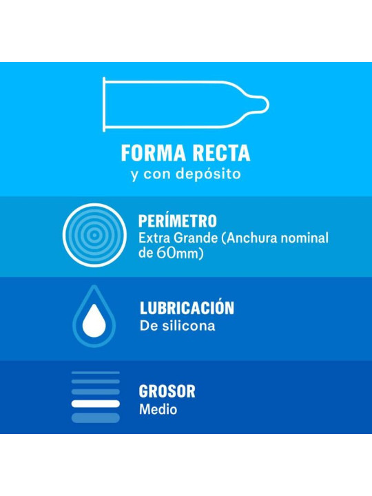 Durex - Natural XL 12 Unidades