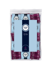 Bolsa de 100 preservativos Mister Size 64 mm talla XXL con envoltorios individuales granates y azules