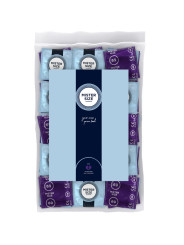 Bolsa de 100 preservativos Mister Size 69 mm talla XXXL con envoltorios individuales morados y azules