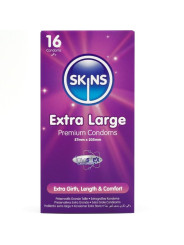 Skins - Tamaño XL Preservativos Premium pack 16