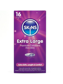 Skins - Tamaño XL Preservativos Premium pack 16