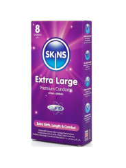 Skins - Tamaño XL Preservativos Premium pack 8