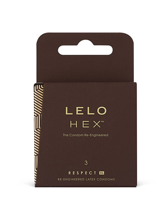 Lelo Hex Condoms Respect XL 3 pack