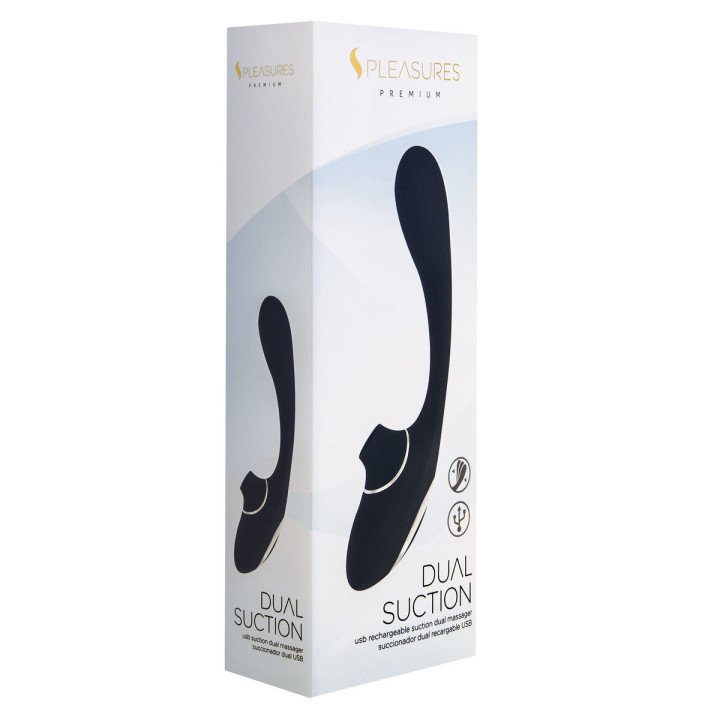 Succionador de Clítoris S Pleasures Negro