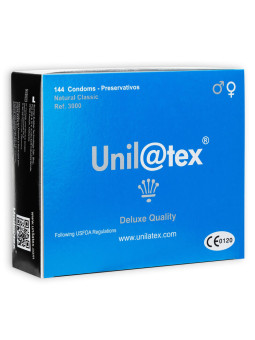 Unilatex - Preservativos Naturales 144 uds
