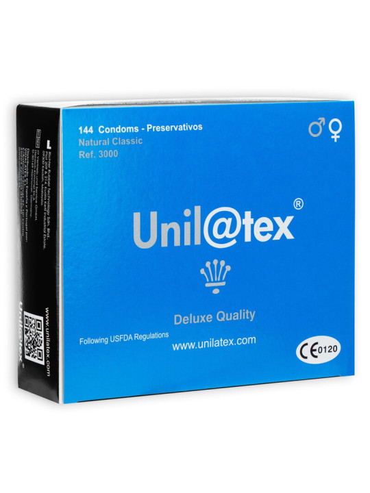 Unilatex - Preservativos Naturales 144 uds