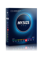 My Size - Pro Preservativos 60 mm 3 Unidades