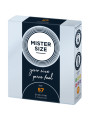 Mister Size - Preservativos Talla L 57 mm (3 Unidades)