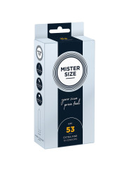 Mister Size - Preservativos Talla M 53 mm (10 Unidades)
