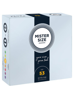 Mister Size - Preservativos Talla M 53 mm (36 Unidades)