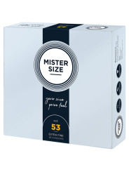Mister Size - Preservativos Talla M 53 mm (36 Unidades)