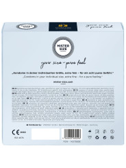 Mister Size - Preservativos Talla M 53 mm (36 Unidades)