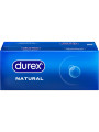 Caja azul de 144 preservativos Durex Natural Comfort, formato ahorro de la marca