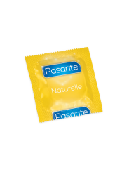 Pasante Naturelle: 3 preservativos cónicos de 54 mm