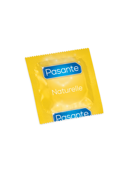 Pasante Naturelle: 3 preservativos cónicos de 54 mm