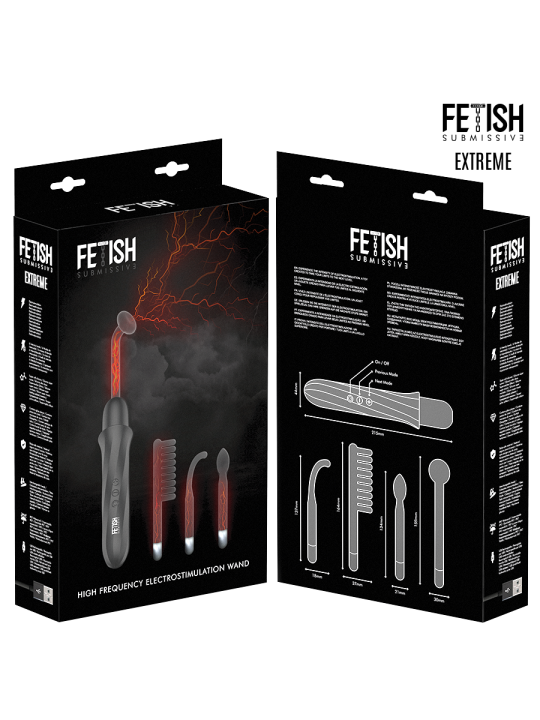 Fetish Submissive Extreme: wand de electroestimulación BDSM