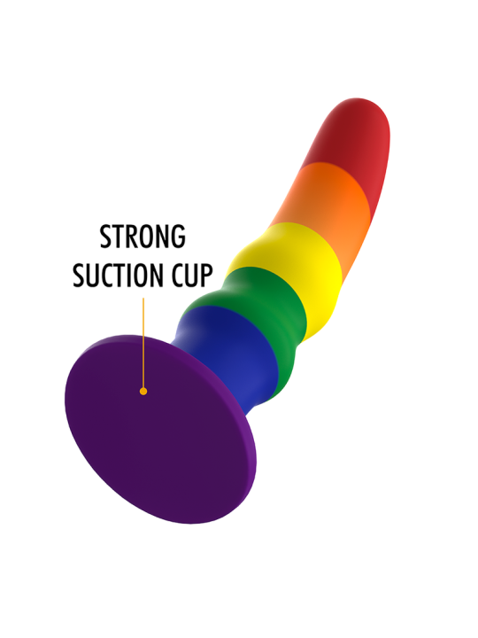 Mythology Kuno Pride Dildo M | Consolador de silicona con ventosa
