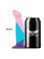 Mythology Garrick Pastel junto a lata de refresco comparando tamaño, 16,5 cm