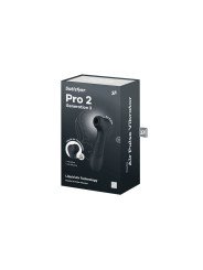 Succionador de Clítoris Satisfyer Pro 2 Generation 3 Negro