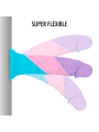 Mythology Asher Pastel - Dildo de silicona con ventosa