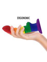 Mythology Colby Pride Dildo M | Consolador de silicona con ventosa