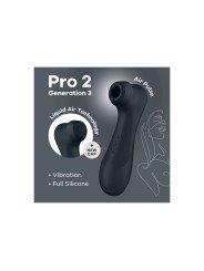 Succionador de Clítoris Satisfyer Pro 2 Generation 3 Negro