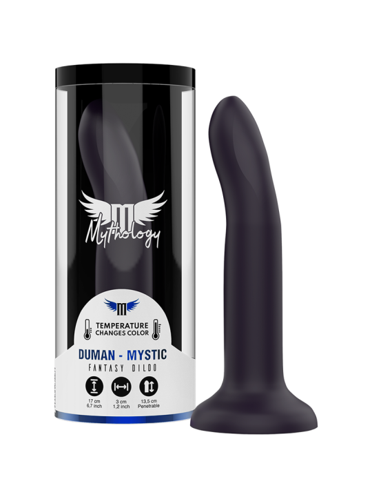 Mythology Duman Mystic | Dildo de silicona con cambio de color