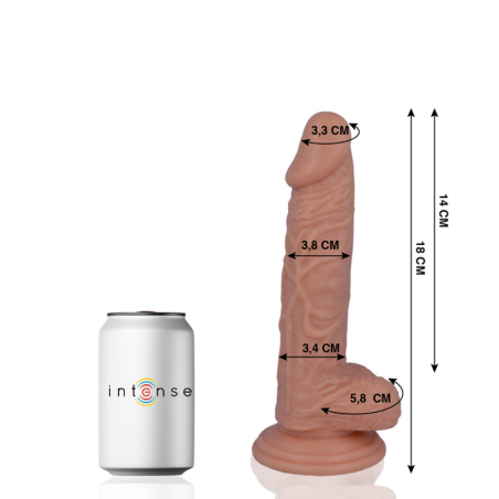 Mr Intense - 11 Pene Realístico 18 cm Ø 3.8 cm